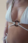 Calypso – Haut de maillot triangle | Lin - Culs Salés – Maillots de bain échancrés éco-responsables