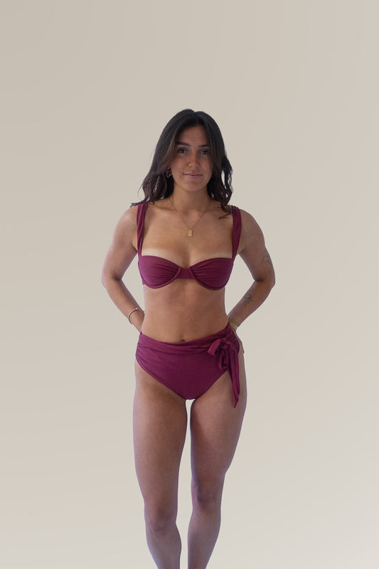 Clara – Bas de Maillot | Paprika - Culs Salés – Maillots de bain échancrés éco-responsables