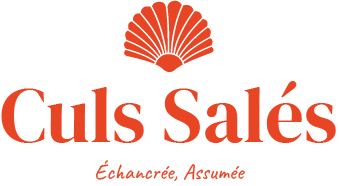Logo Culs salés, marque de maillots de bain échancrés éco-responsables