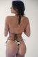 Cassie – Bas de maillot échancré vache | Peau de vache - Culs Salés – Maillots de bain échancrés éco-responsables